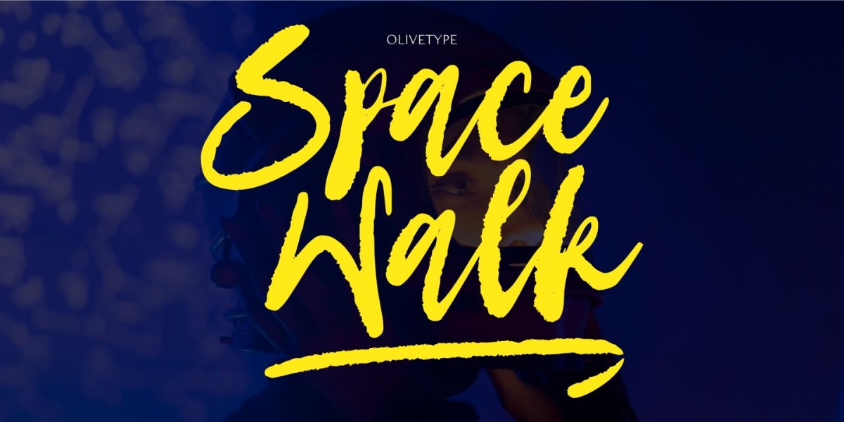 Space Walk Font free download – Handwriting Fonts font preview image for Windows and Mac