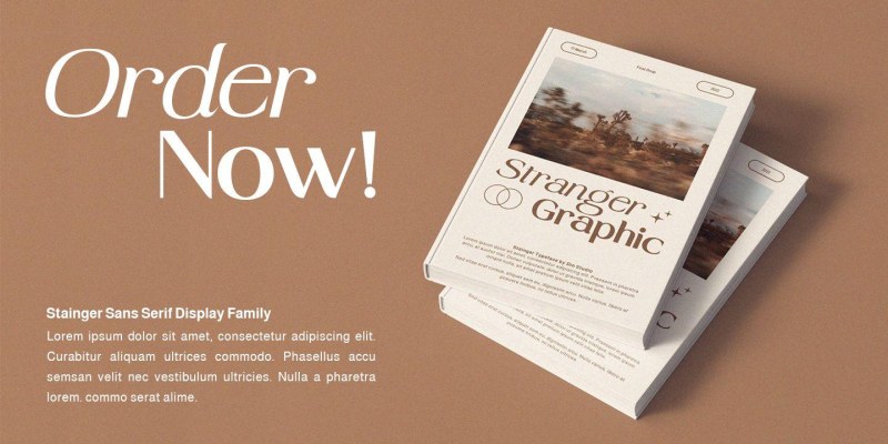 Stainger Font Family free download preview 2 – Serif Fonts font