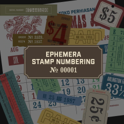 Stamp Numbering Font free download – Professional font preview