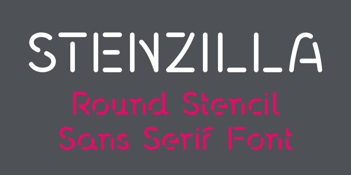 Stenzilla Font free download – Display Fonts font preview image for Windows and Mac