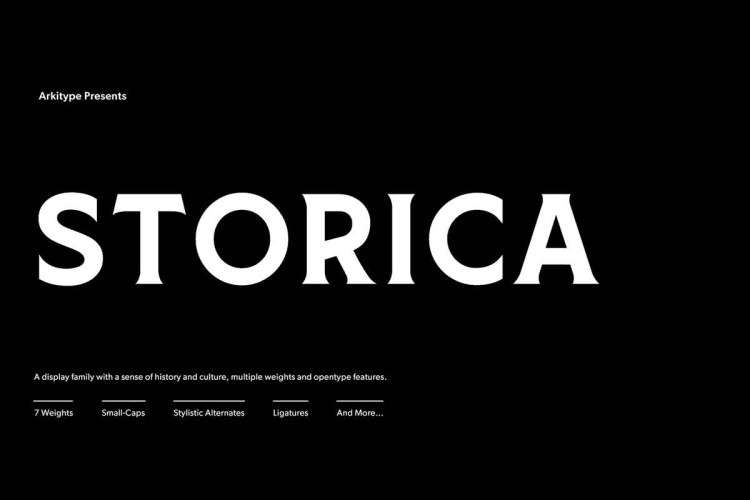 Storica Font Family free download preview 5 – Sans Serif Fonts font