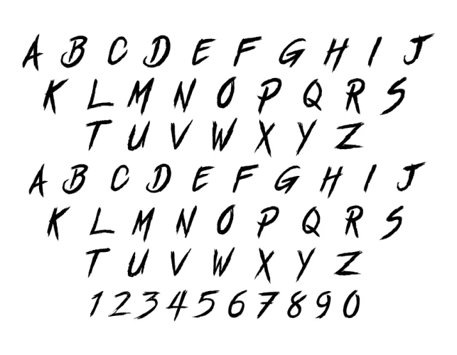 Street Fighter Font free download preview 1 – Display Fonts font