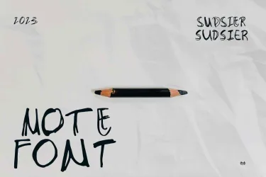 Sudsier – Hand Drawn Font free download – Handwriting Fonts preview