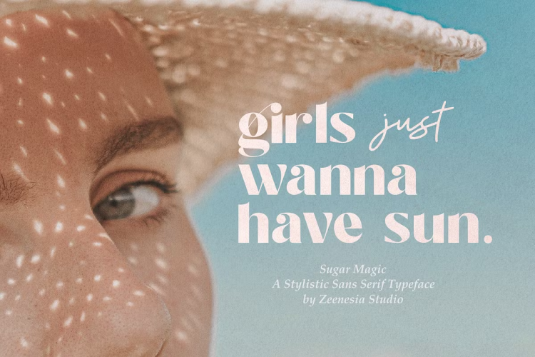Sugar Magic Font free download preview 1 – Serif Fonts font