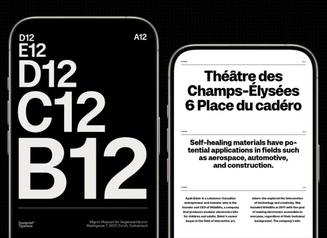 Systemia Font Family free download preview 2 – Sans Serif Fonts font
