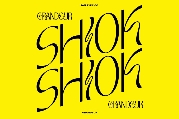 TAN GRANDEUR Font free download preview 1 – Decorative Fonts font