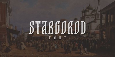 TD Stargorod Font free download – Download font preview