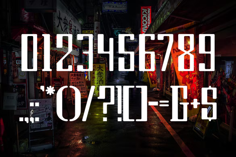 TOBOR Font free download preview 1 – Decorative Fonts font