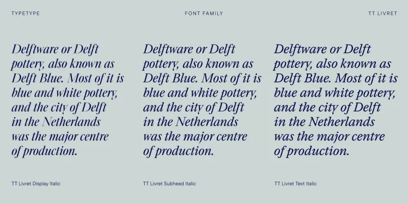 TT Livret Font preview 3 – Serif Fonts font sample