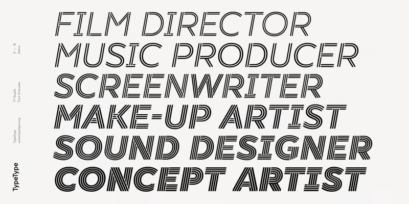 TT Smalls Font free download preview 5 – Display Fonts font