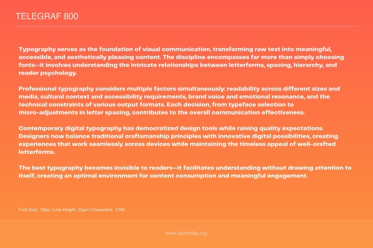 Telegraf Font Family free download preview 3 – Sans Serif Fonts font