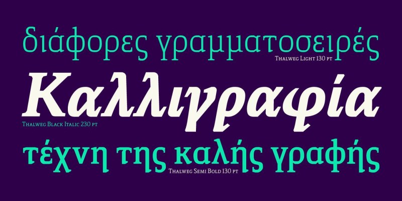 Thalweg Font Family free download preview 4 – Font Family font