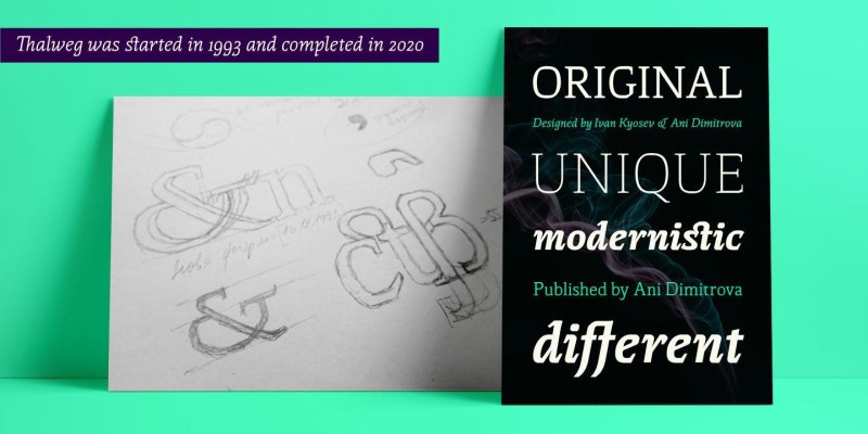 Thalweg Font Family free download preview 9 – Font Family font