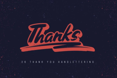 Thanks Dingbats Font free download – Display Fonts font preview