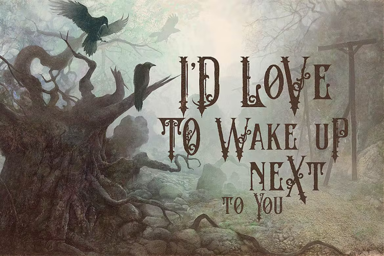 The Crow Vintage Style Font free download preview 1 – Web Fonts font