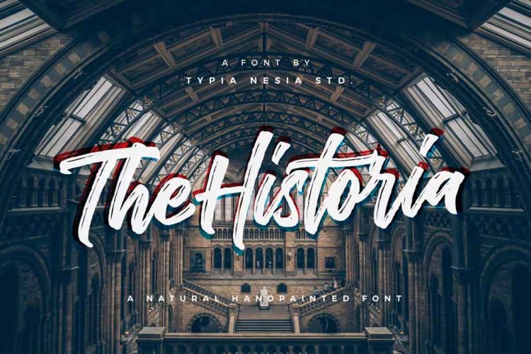 The Historia Font free download preview 3 – Script And Handwritten font