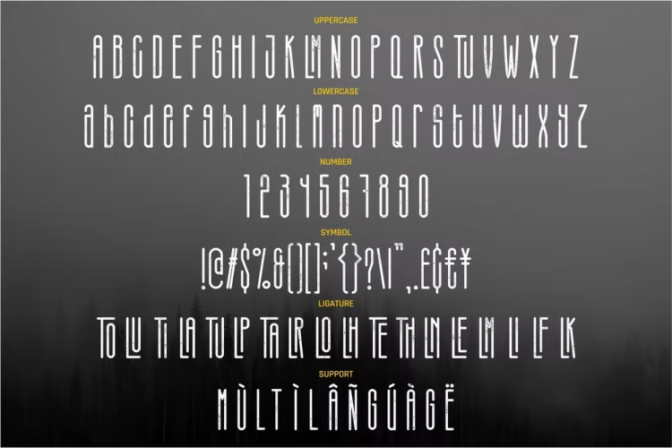 Therlalu Font free download preview 5 – Display Fonts font