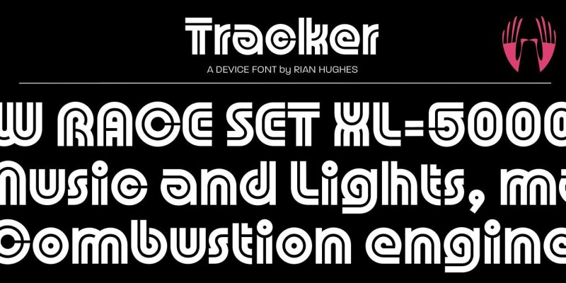 Tracker Font free download preview 1 – Display Fonts font