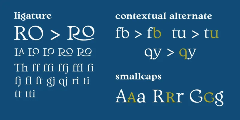 Tritone Font Family free download preview 5 – Display Fonts font