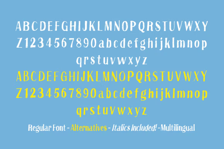 Truesketch Font free download preview 4 – Script And Handwritten font