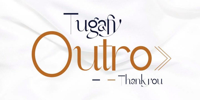 Tugafy Font free download preview 7 – Decorative Fonts font