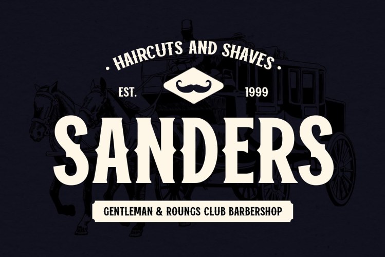 Vanzers Font free download preview 2 – Display Fonts font