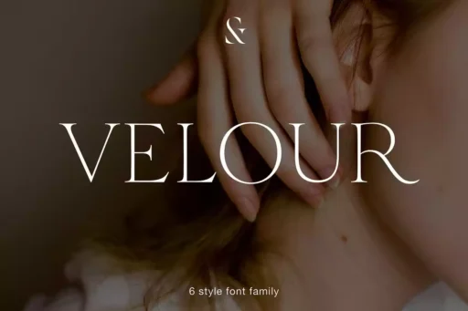 Velour Font free download – Serif Fonts font preview image for Windows and Mac