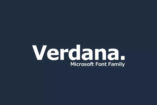 Verdana Font free download – Sans Serif Fonts font preview image for Windows and Mac