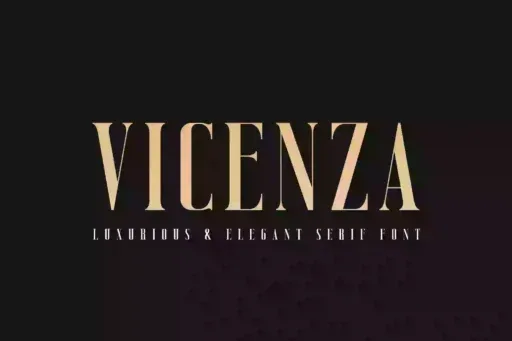 Vicenza Font preview 7 – Serif Fonts font sample