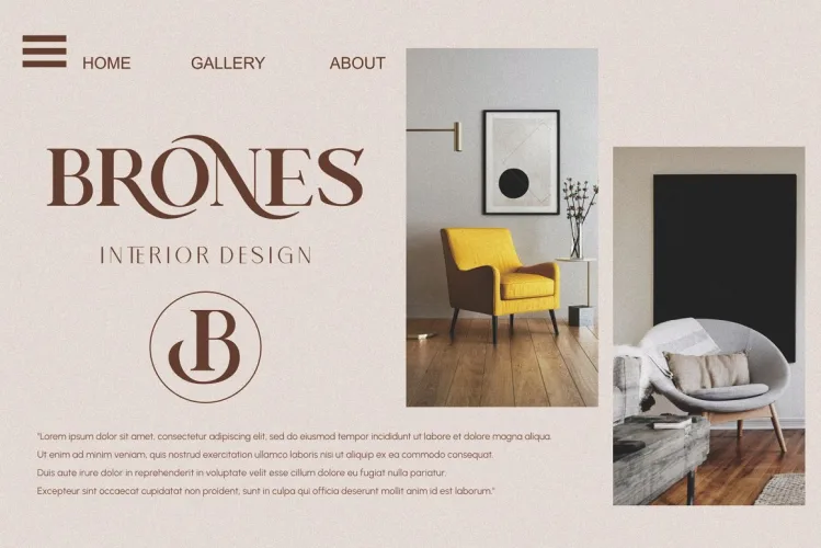 Virust Font preview 1 – Serif Fonts font sample