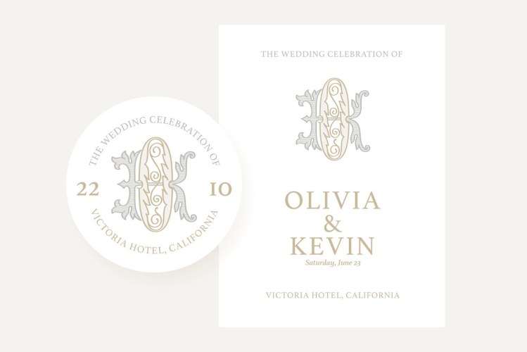 Wedding Monograms Fonts Set free download preview 2 – Display Fonts font