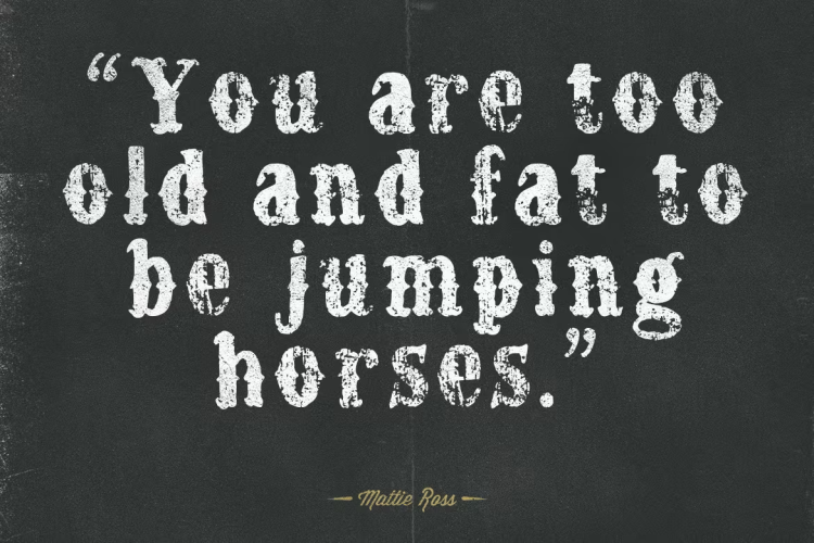 Western Grit Font free download preview 1 – Serif Fonts font