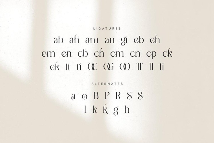 Westiga Font free download preview 5 – Serif Fonts font