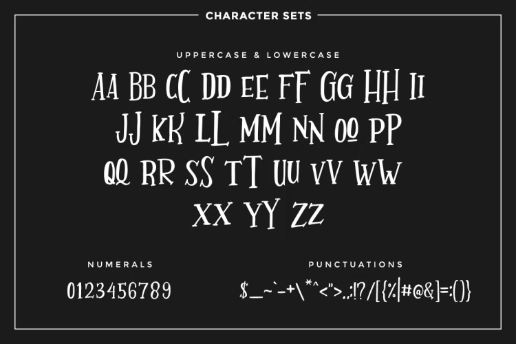 Whimsy Font free download preview 2 – Serif Fonts font