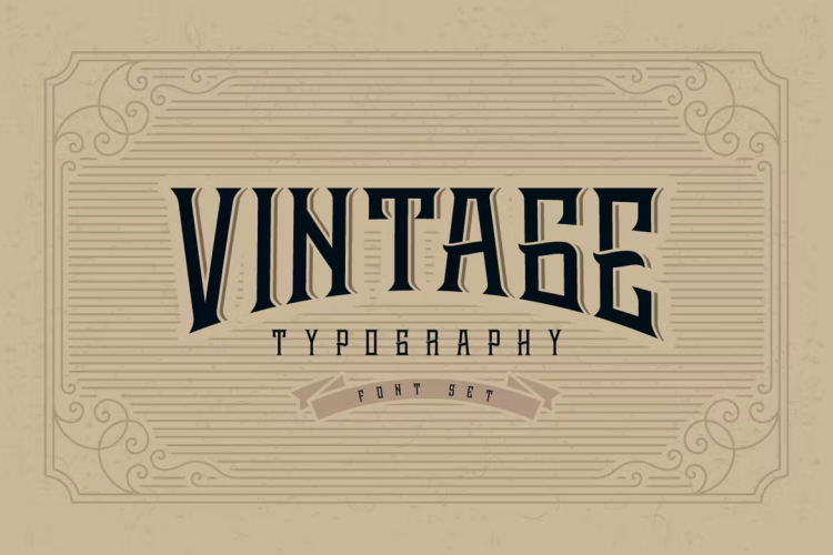 Whiskey label Font free download preview 1 – Serif Fonts font