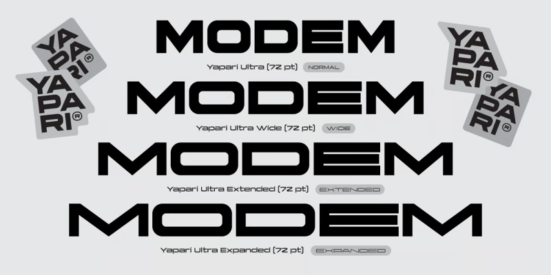 Yapari Font free download preview 3 – Sans Serif Fonts font