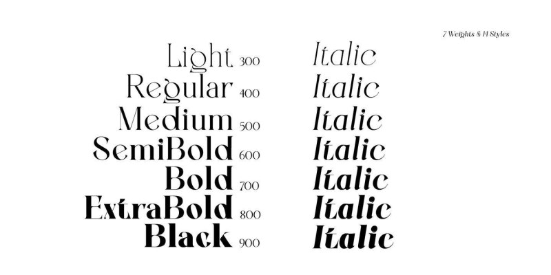 Zenoa Font Family free download preview 3 – Display Fonts font