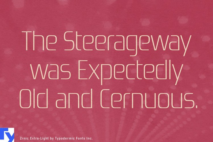 Zrnic Font Family free download preview 1 – Sans Serif Fonts font