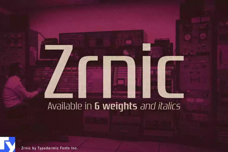 Zrnic Font Family free download preview 7 – Sans Serif Fonts font