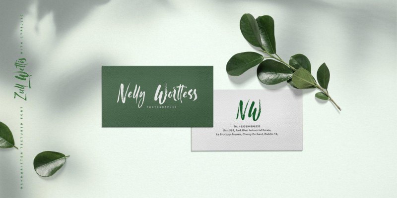 Zull Wettis Cyrillic Font Family free download preview 7 – Font Family font