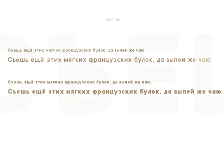 CornerOne Typeface Font free download preview 5 – Serif Fonts font