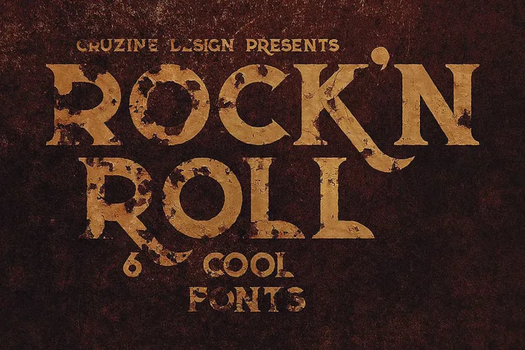 Rock’n Roll Font preview 4 – Serif Fonts font sample